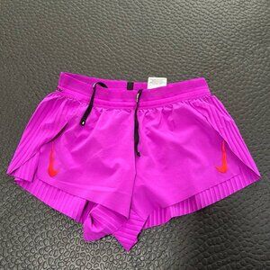 Nike Aeroswift women’s running shorts. Purple XS. Slightly worn.